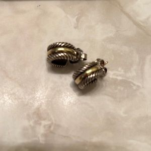 David Yurman Collectible Huggies earrings